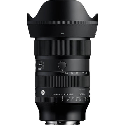Sigma 17-40mm f1.8 DC Art Lente Zoom APS-C distancia mínima 11"