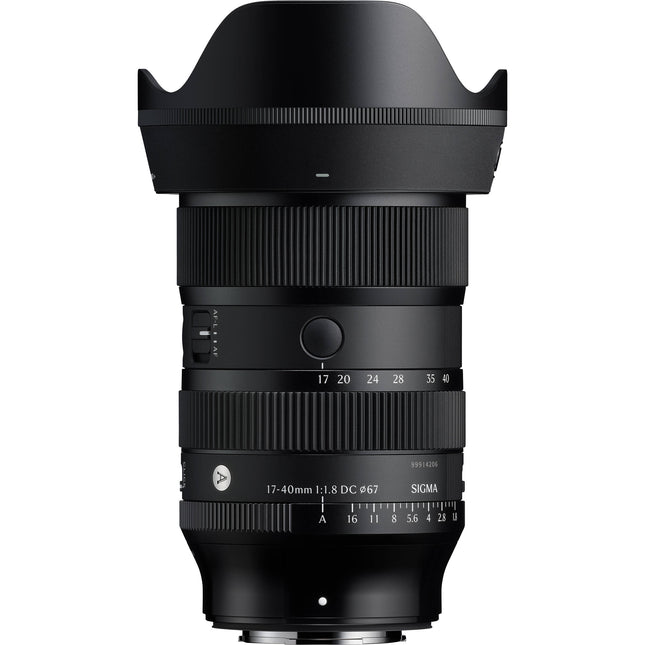 Sigma 17-40mm f1.8 DC Art Lente APS-C Zoom Rápido con Funda