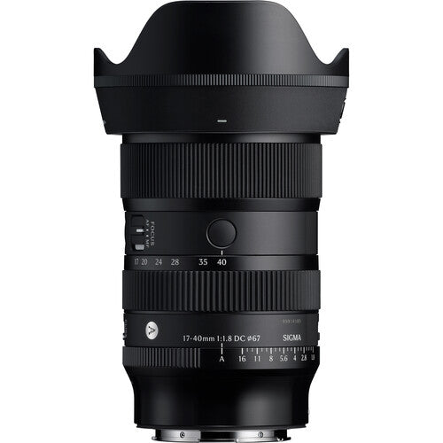 Sigma 17-40mm f/1.8 DC Art Lente zoom rápido APS-C con filtro 67mm