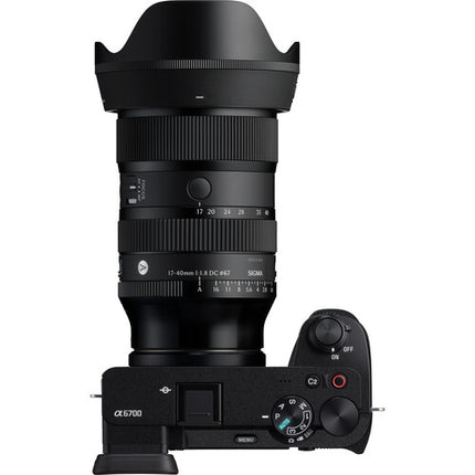 Sigma 17-40mm f1.8 DC Art Lente Zoom APS-C distancia mínima 11"