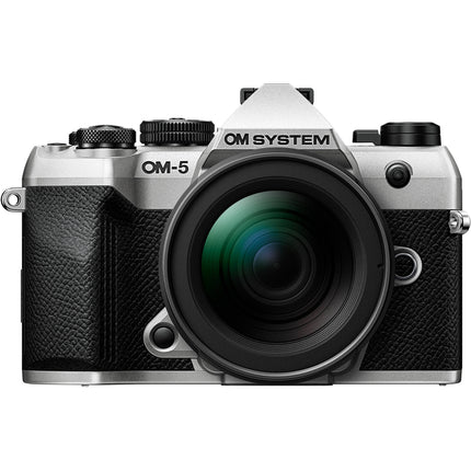 OM SYSTEM OM-5 Mark II Cámara Sin Espejo 20.4MP 4K 12-45mm f4 Plata