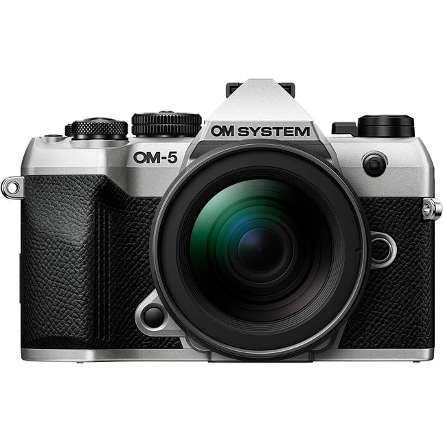 OM SYSTEM OM-5 Mark II Cámara Sin Espejo 20.4MP 4K 12-45mm f4 Plata