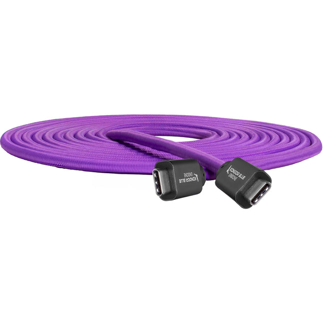 Kondor Blue Gerald Undone Cable USB-C 3.2 Gen 2 10Gbps 100W 15' Nylon