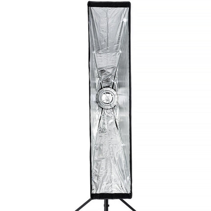 Cheetah Stand Softbox Tira 12 x 55" Luz Suave con Difusores y Grid