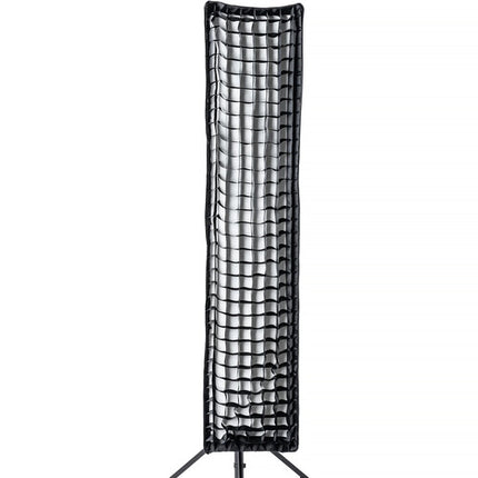 Cheetah Stand Softbox Tira 12 x 55" Luz Suave con Difusores y Grid