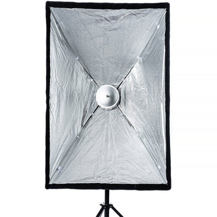 Cheetah Stand Rectangular Softbox Estilo Ventana 32x48 Plegable con Difusores y Rejilla