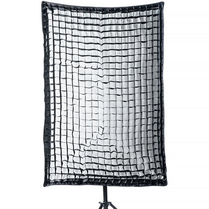 Cheetah Stand Rectangular Softbox Estilo Ventana 32x48 Plegable con Difusores y Rejilla