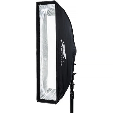 Cheetah Stand Softbox Tubular 9x35 pulgadas con Difusores y Grid