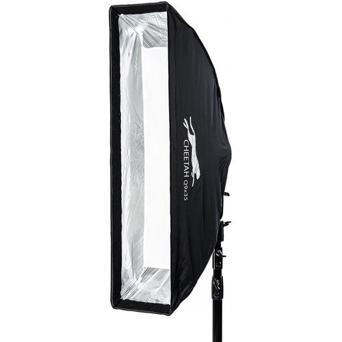 Cheetah Stand Softbox Tubular 9x35 pulgadas con Difusores y Grid