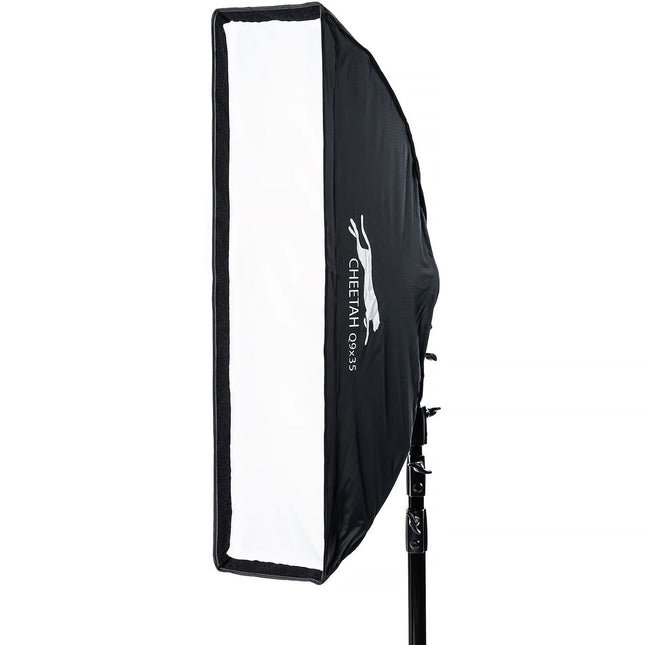 Cheetah Stand Softbox Tubular 9x35 pulgadas con Difusores y Grid