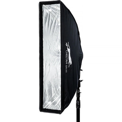 Cheetah Stand Softbox Tubular 9x35 pulgadas con Difusores y Grid