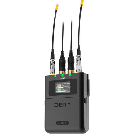 Deity Microphones Theos Digital Sistema Inalámbrico Lavalier Omni 2 Personas 8h Batería 300m Alcance