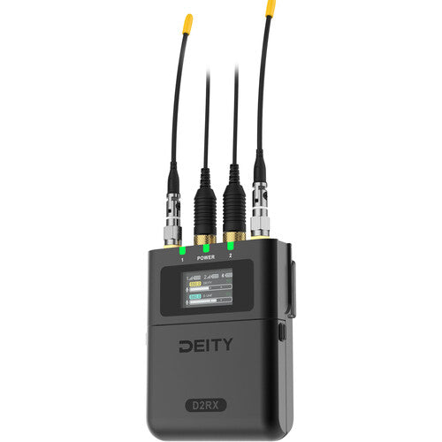Deity Microphones Theos Digital Sistema Inalámbrico Lavalier Omni 2 Personas 8h Batería 300m Alcance