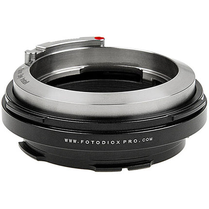 FotodioX Lens Adapter Plus Adaptador de Lentes Contax RF a Leica M con Focusing Helicoidal y Montura de Latón Cromado