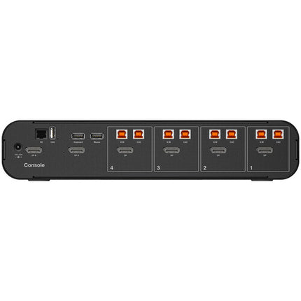 Belkin 4:2 DisplayPort MultiClave Secure KVM con soporte 4 sistemas y hasta 4K 30Hz