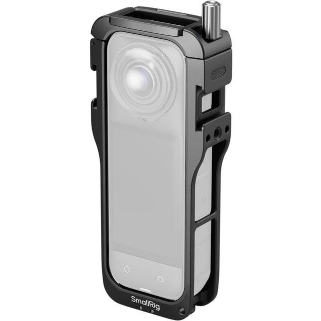 SmallRig Jaula para Cámara Insta360 X5 Aluminio Montura 1/4" Anti-Twist