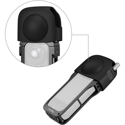 SmallRig Jaula para Cámara Insta360 X5 Aluminio Montura 1/4" Anti-Twist