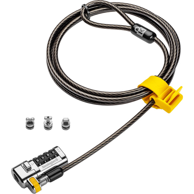 Kensington ClickSafe Candado Universal para Portátil Cable de Acero 6 Pies