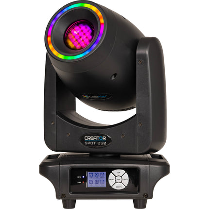 ColorKey Creator Spot 250 Cabeza Móvil LED 200W Pan 540° Tilt 270° Con Soporte