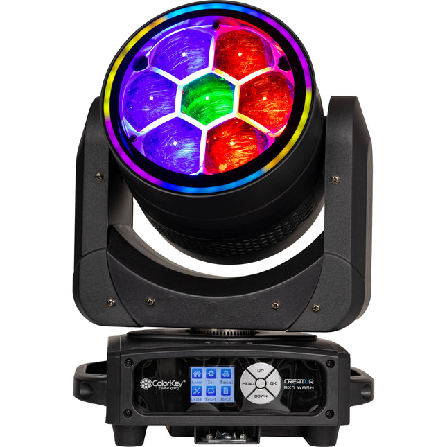 ColorKey Creator BX7 Wash Cabeza Móvil 7x40W LED RGBW Montaje
