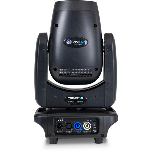 ColorKey Creator Spot 250 Cabeza Móvil LED 200W Pan 540° Tilt 270° Con Soporte