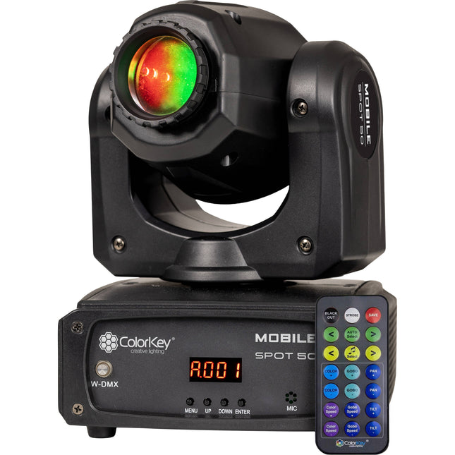 ColorKey Mobile Spot 50 Cabezal Móvil Inalámbrico 30W 4.5h Batería