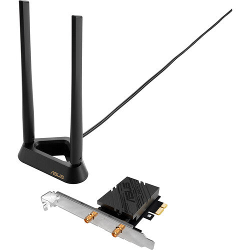 ASUS PCE-BE90BT Adaptador PCIe Wi-Fi 7 Tri Banda 6452 Mb/s Bluetooth 5.4 Base Magnética
