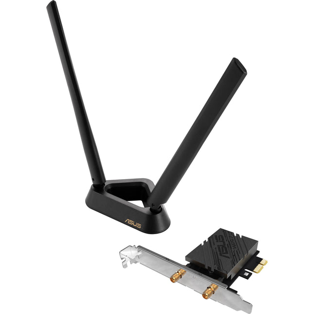 ASUS PCE-BE90BT Adaptador PCIe Wi-Fi 7 Tri Banda 6452 Mb/s Bluetooth 5.4 Base Magnética
