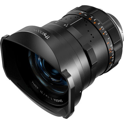Thypoch Simera 21mm f1.4 Lente gran angular Full-Frame enfoque manual