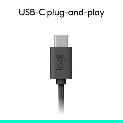 Logitech H390 Auriculares USB-C con Micrófono Cancelación de Ruido y Controles Integrados