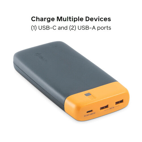 BioLite Charge 80 PD Powerbank 20000mAh USB-C 18W con cable USB-C a USB-A