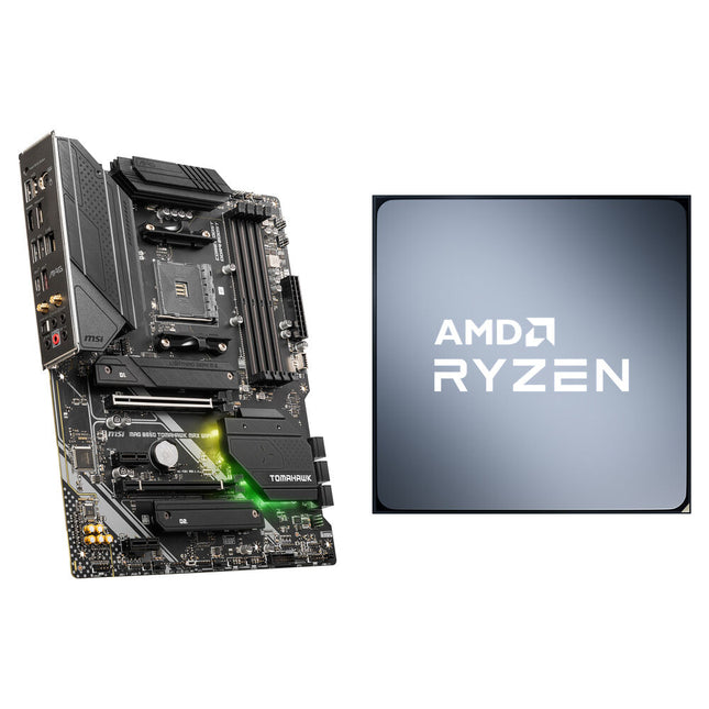 AMD MAG B550 TOMAHAWK MAX WIFI Placa Base ATX con Ryzen 7 5700X 8 Núcleos 3.4 GHz