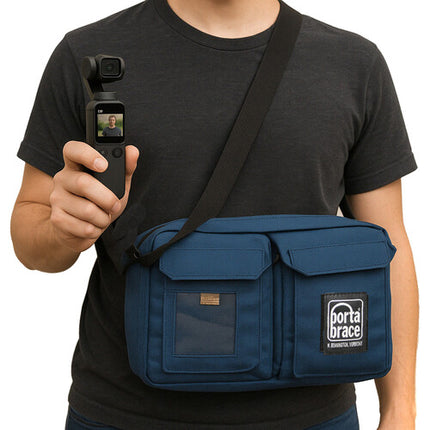 PortaBrace Bolsa de Campo Estilo Bandolera para Osmo Pocket 3 Nylon Resistente y Correa Ajustable