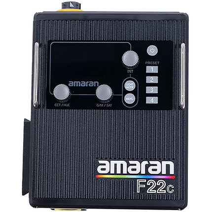 amaran F22c Luz LED flexible RGB 2x2 pies 6420 Lux 5600K V-Mount