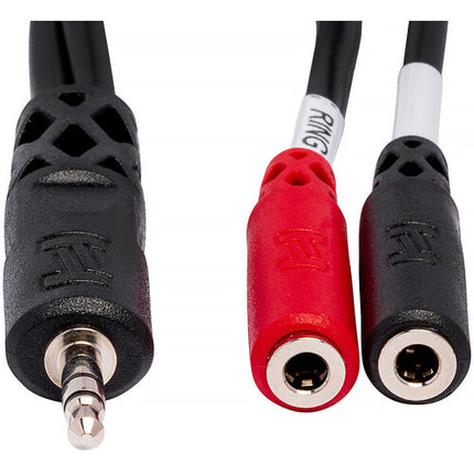 Hosa Technology Cable divisor estéreo 3.5mm TRS a doble 3.5mm TSF 15 cm