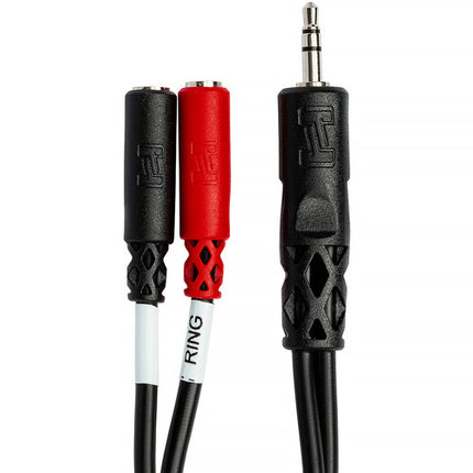 Hosa Technology Cable divisor estéreo 3.5mm TRS a doble 3.5mm TSF 15 cm