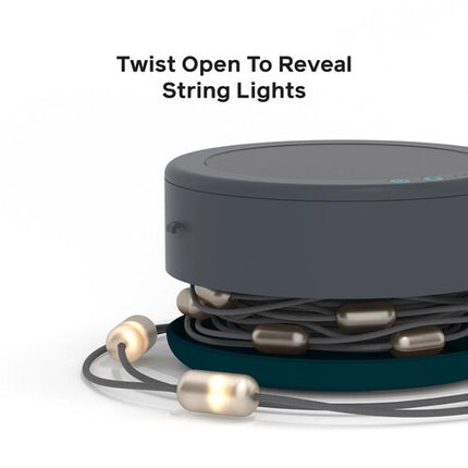 BioLite Solar String Lights 44 pies 20 bombillas luz cálida USB-C