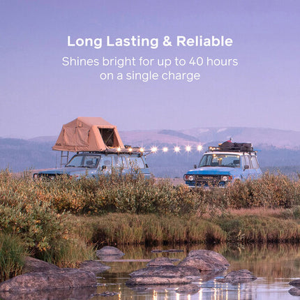 BioLite Solar String Lights 44 pies 20 bombillas luz cálida USB-C