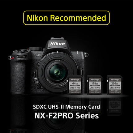 Nextorage NX-F2PRO Tarjeta de Memoria SDXC UHS-II 256GB V90 300MBs