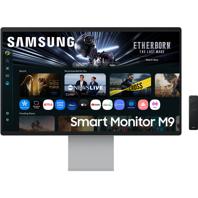 Samsung M9 M90SF Monitor inteligente 32" 4K UHD 165 Hz Webcam integrada
