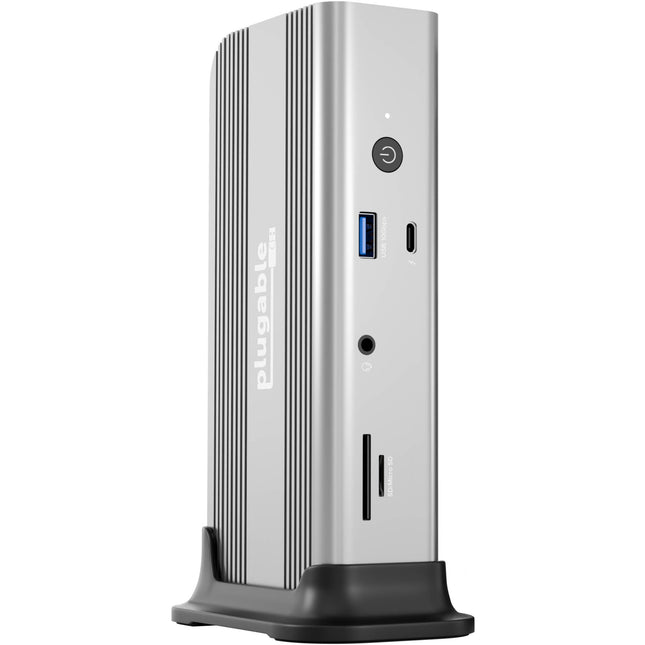 Plugable 11-in-1 Thunderbolt 5 Estación de Acoplamiento 140W con Soporte Dual 8K