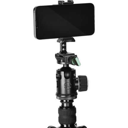 Sunwayfoto PC-40 Abrazadera Mini 360° con Base Giratoria y Tornillo 2-en-1