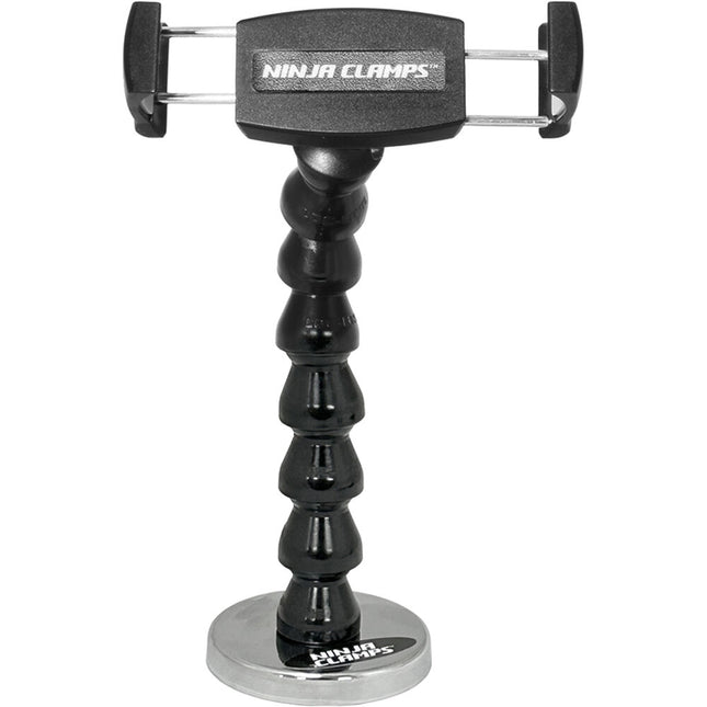 Stage Ninja Ninja Clamps Soporte para Teléfono con Base Magnética y Gooseneck Multidireccional para Dispositivos hasta 3.9"