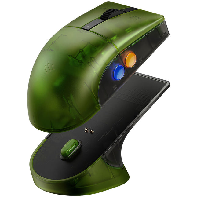 8BitDo Retro R8 Ratón Inalámbrico Xbox 26000 dpi 105 Horas Batería Dock de Carga