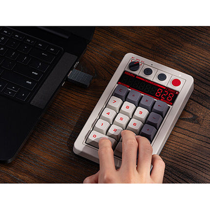 8BitDo Retro Wireless Famicon Edition Teclado Mecánico 18 Teclas Bluetooth 160H