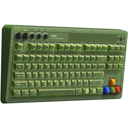 8BitDo Retro 87 Teclado Mecánico Inalámbrico 2.4 GHz Bluetooth Xbox Edition