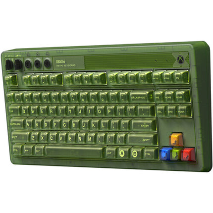 8BitDo Retro 87 Teclado Mecánico Inalámbrico 2.4 GHz Bluetooth Xbox Edition