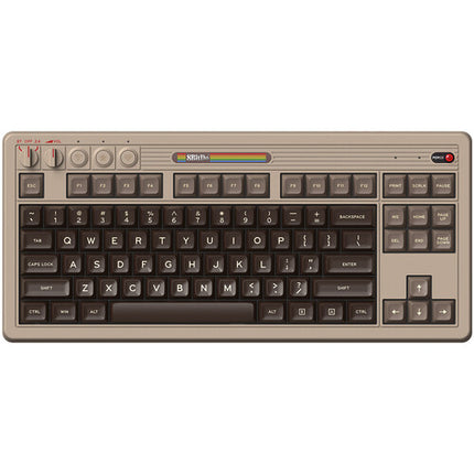 8BitDo Retro Wireless C64 Edición Teclado Mecánico 200 Horas Bluetooth 2000mAh Batería