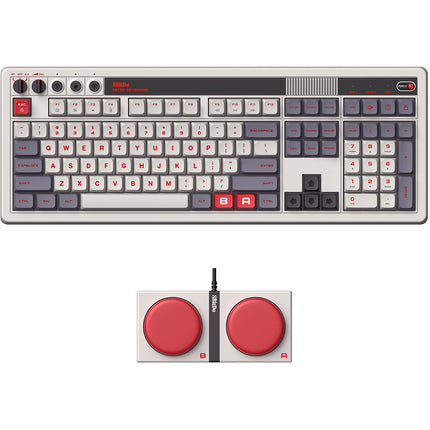 8BitDo Retro Wireless Teclado Mecánico Nintendo 200 Horas Dual Buttons