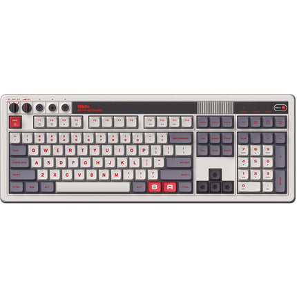 8BitDo Retro Wireless Teclado Mecánico Nintendo 200 Horas Dual Buttons